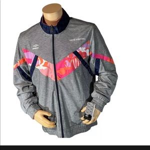 Mens Track Jacket Size L Umbro X Coral Studios Ful